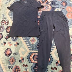 Cherokee Infinity Women's Scrub Set Dark Gray XS